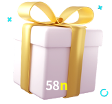 Receba seus bônus de boas-vindas no 58n